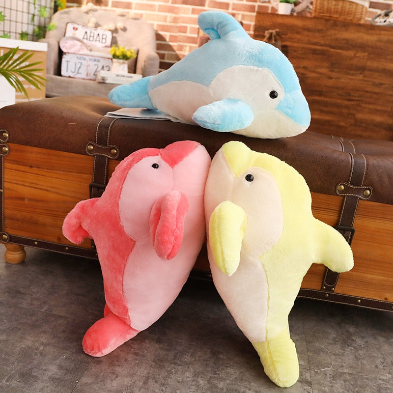 Dolphin - Gelber Plüschfreund