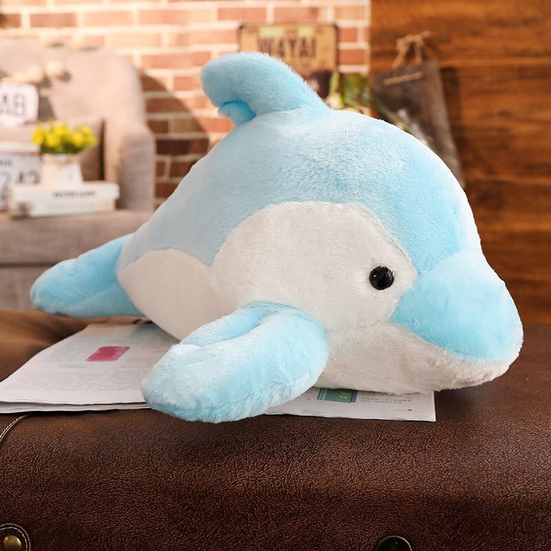 Dolphin - Gelber Plüschfreund