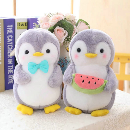 Waddles Familie – Grauer Pinguinplüsch