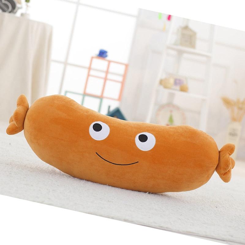 Supersüßes Wurst-Plüschtier
