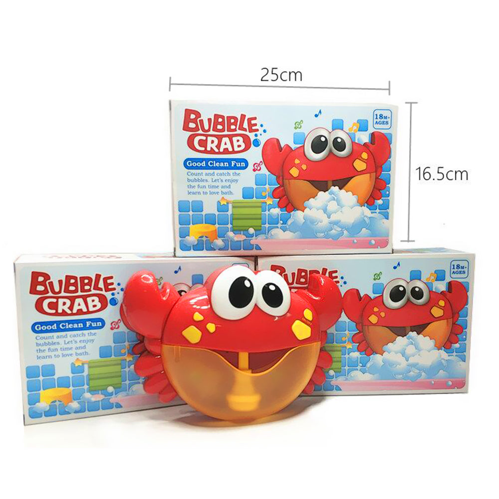 Bubble crab - baden mit seifenblasen - badespielzeug