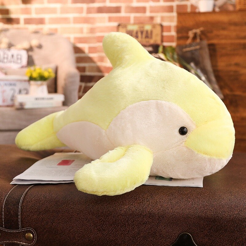 Dolphin - Gelber Plüschfreund