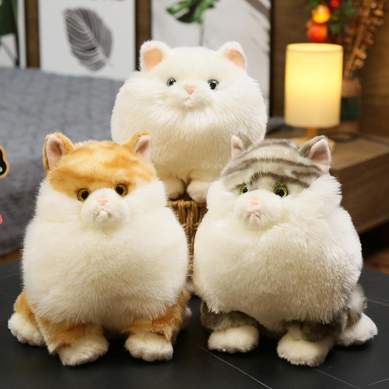 Bezaubernde Fuzzy Mähne Kitty Katze Plüschtiere