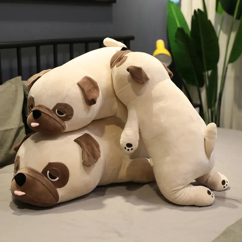 Mops Kuschelkissen Freund