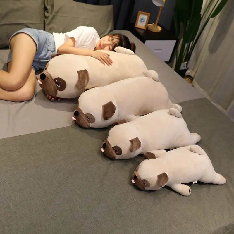 Mops Kuschelkissen Freund