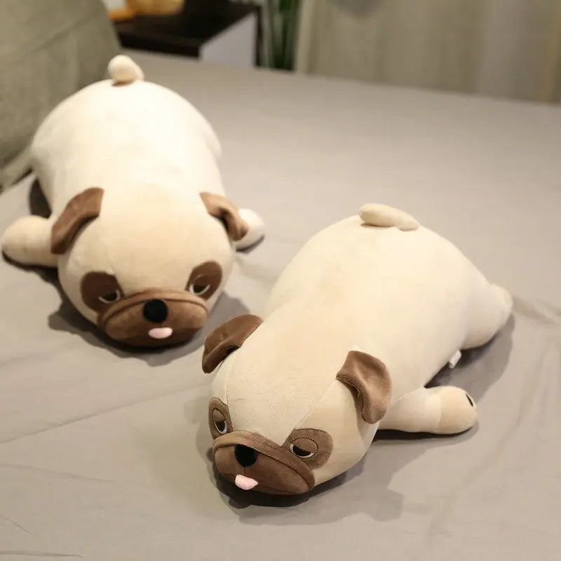 Mops Kuschelkissen Freund