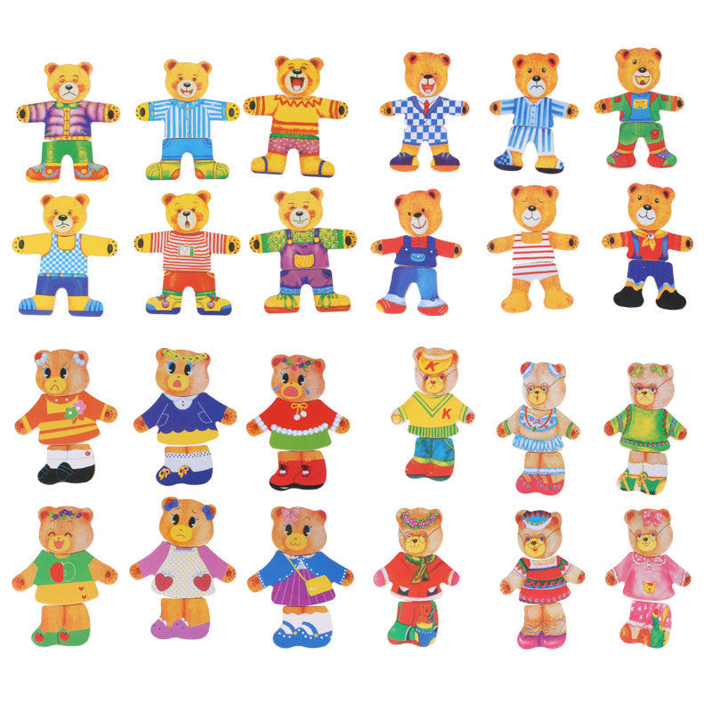 Holzpuzzle zum Anziehen - Boris von Woods