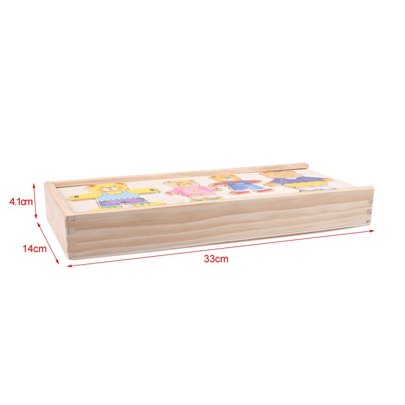 Holzpuzzle zum Anziehen - Boris von Woods