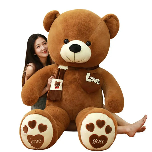 Teddybär mit Schal