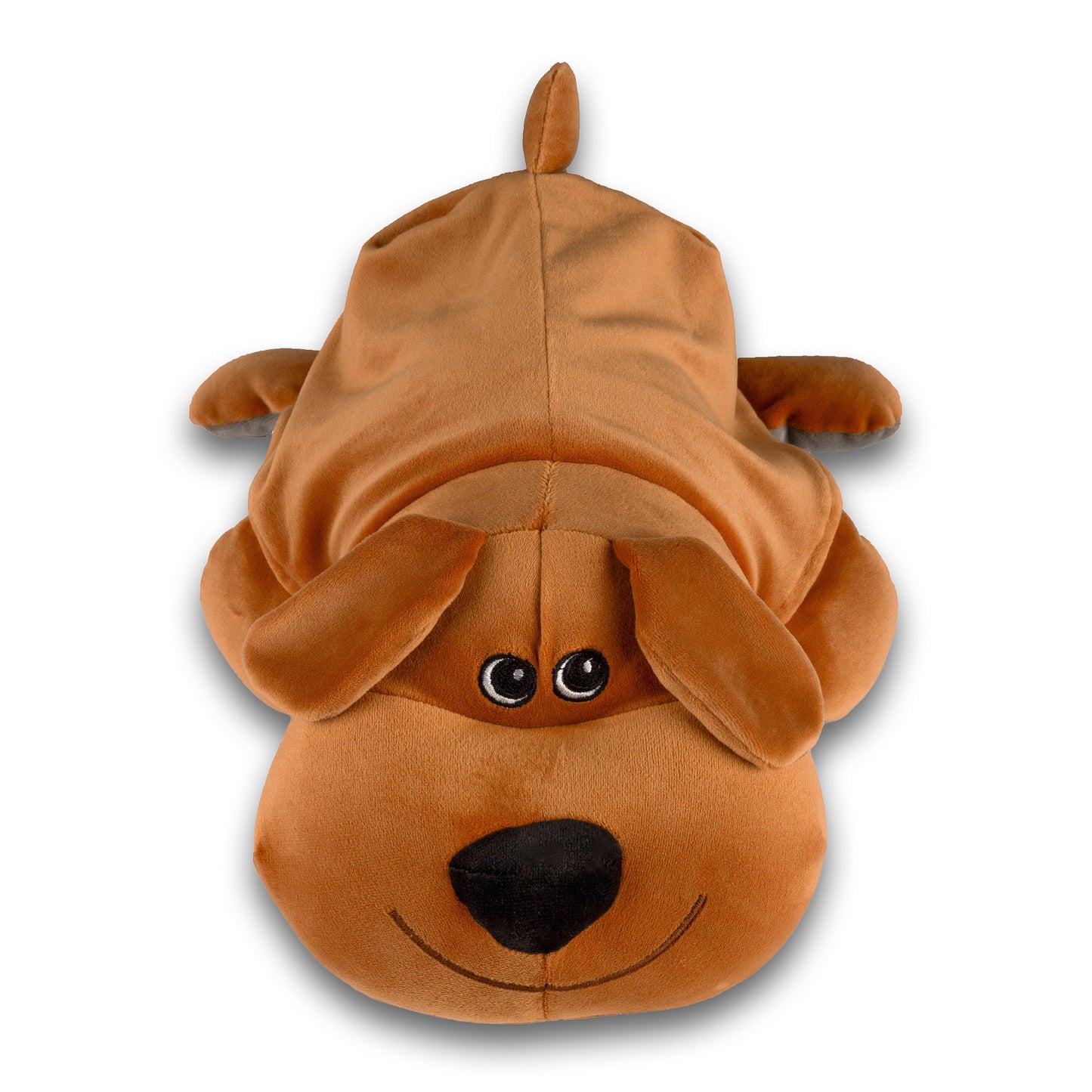 2-in-1 Reversibles Schlafhund Plüschtie
