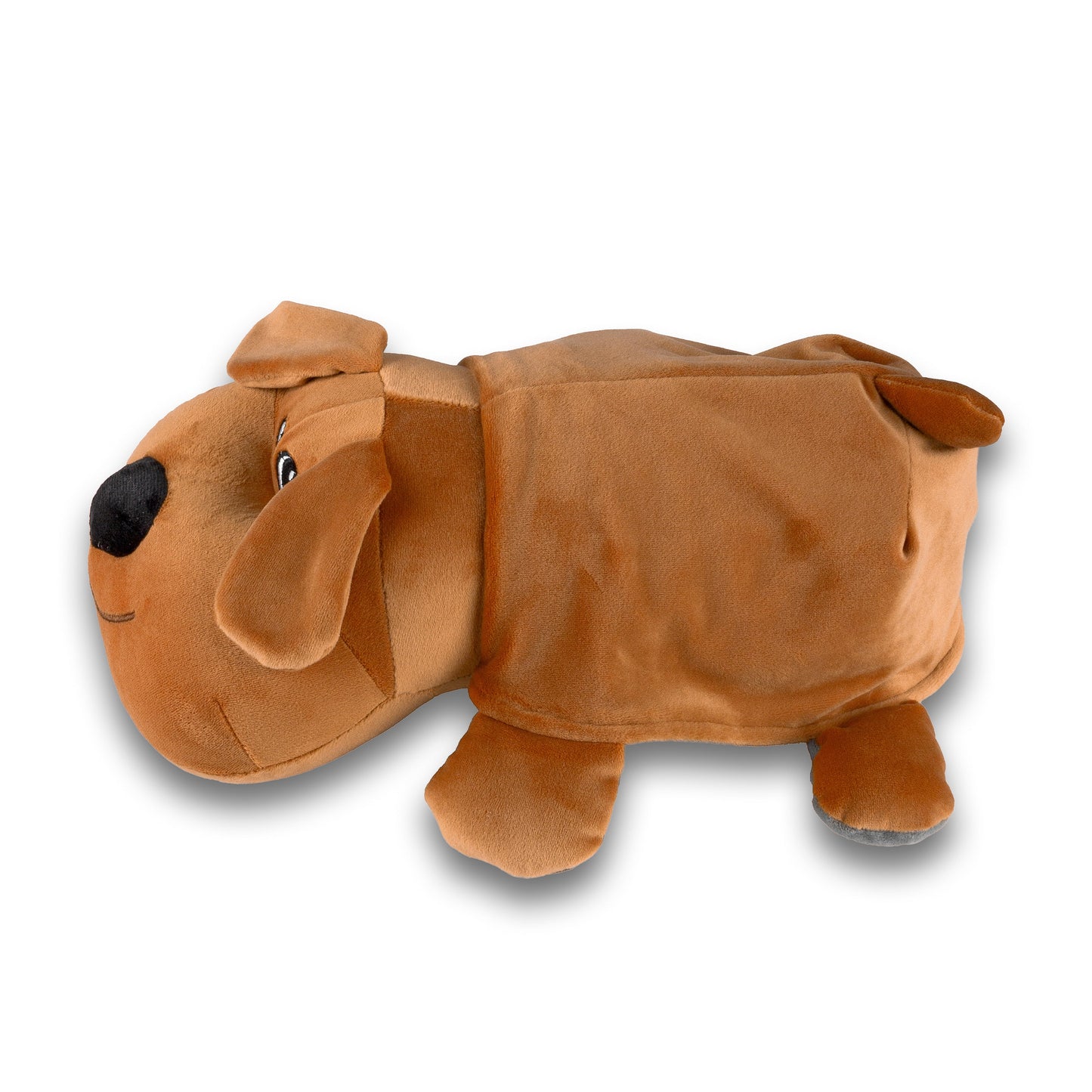 2-in-1 Reversibles Schlafhund Plüschtie
