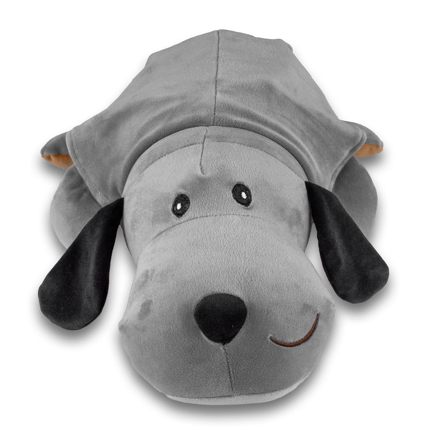 2-in-1 Reversibles Schlafhund Plüschtie