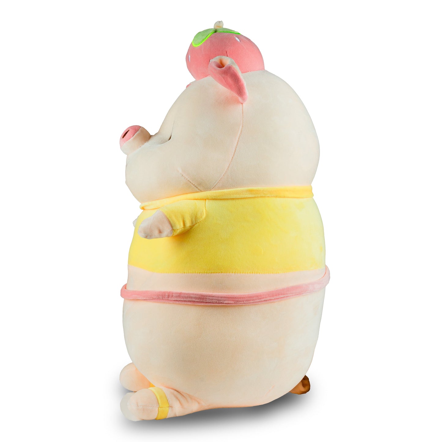 Süßes Schweinchen Stofftier mit Tasche