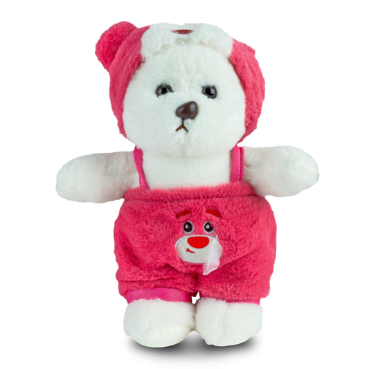 Teddy in Rosa Jumpsuit - Kuscheliger Freund