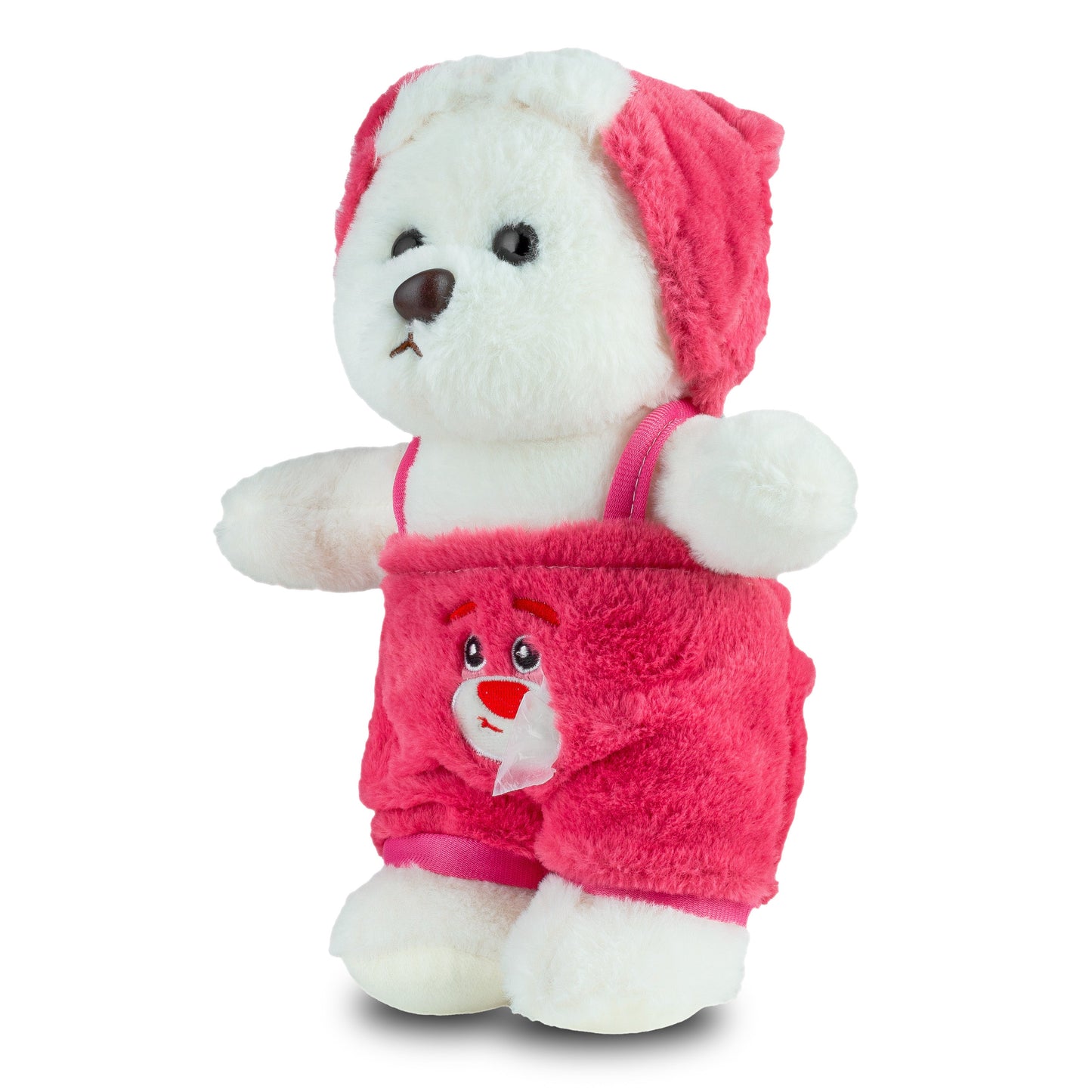 Teddy in Rosa Jumpsuit - Kuscheliger Freund