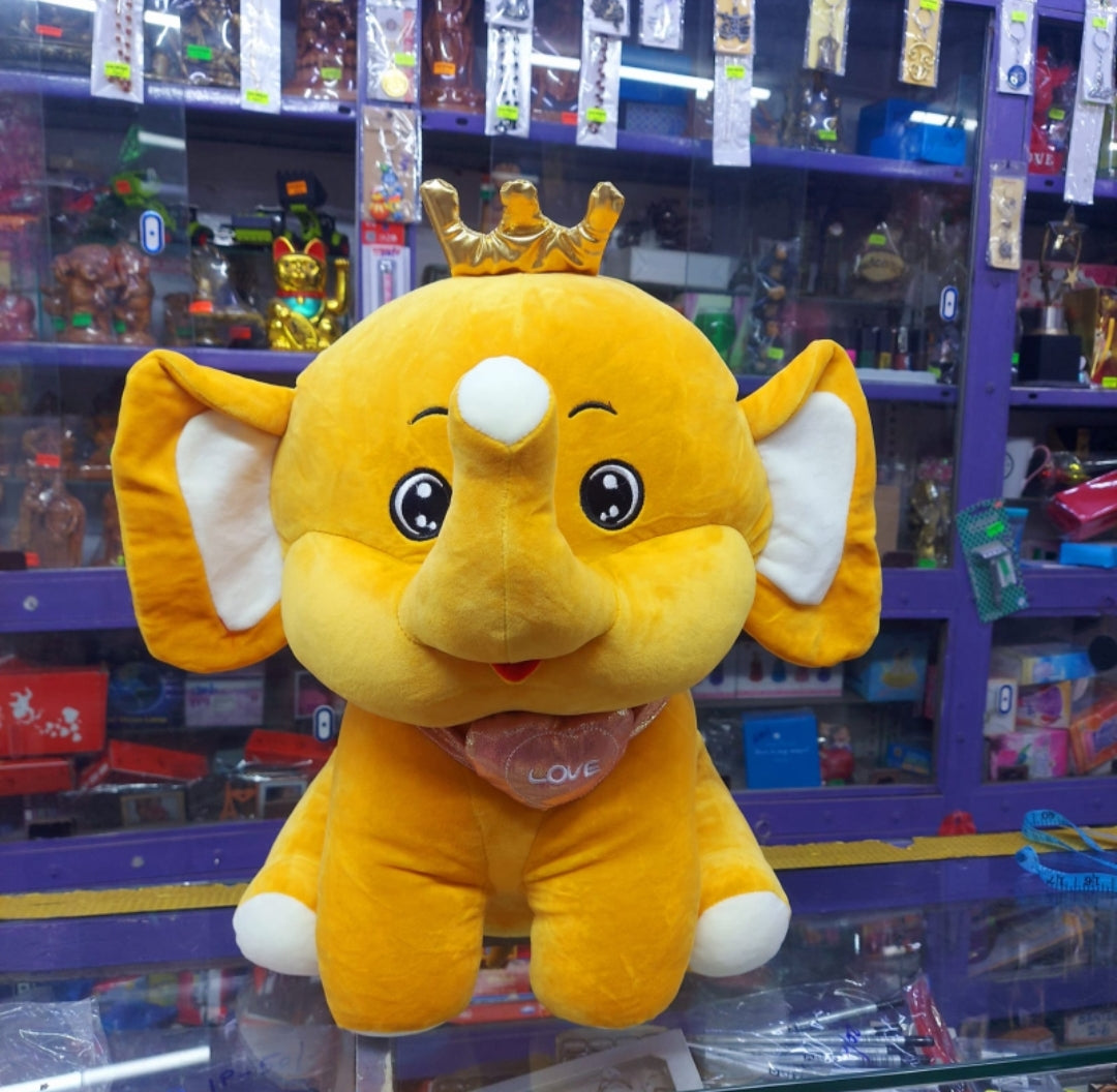 Krone Elefant Plüschspielzeug