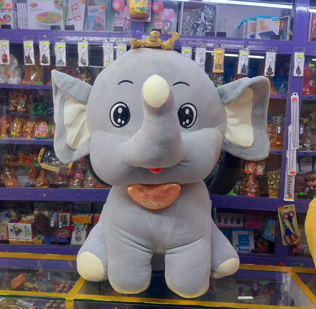 Krone Elefant Plüschspielzeug