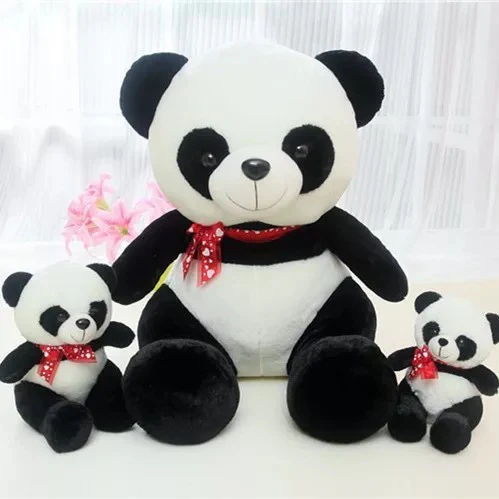 Bao plüschpanda mit schleife