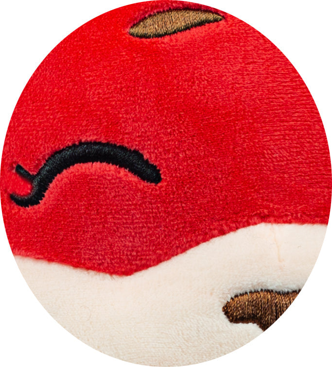 Glückstiger - Roter Kuschelfreund