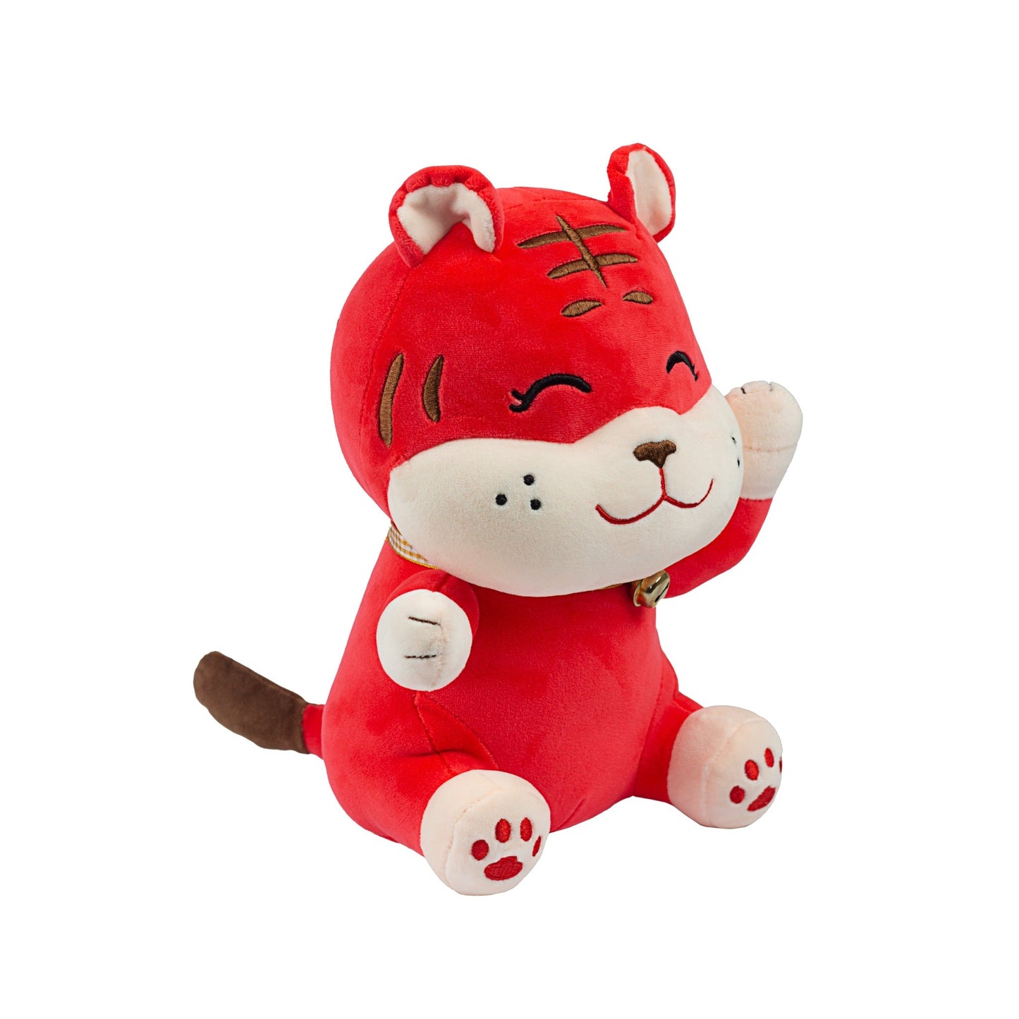 Glückstiger - Roter Kuschelfreund