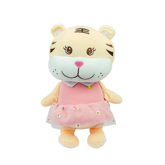 Süßes Tiger Stofftier Rosa