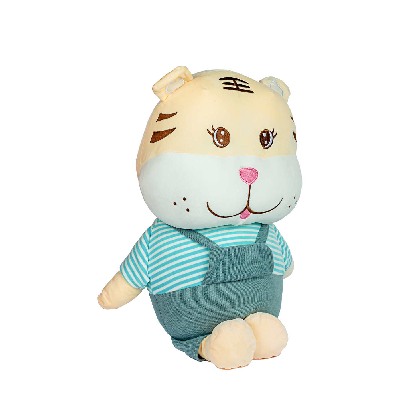 Süßes Tiger Stofftier Rosa