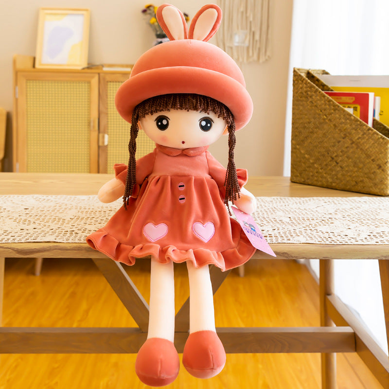Süße Häschenpuppe Rosa