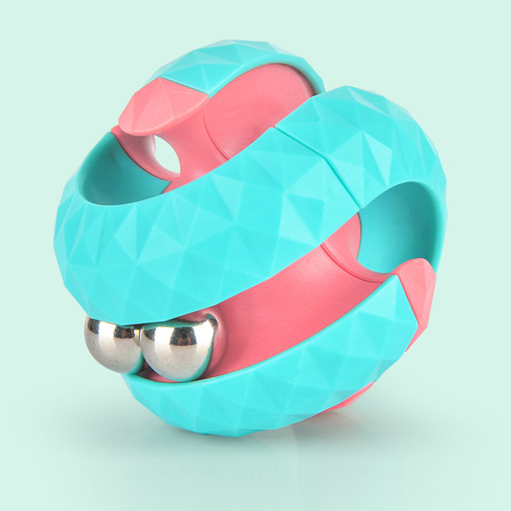 Beruhigender und Entspannender Würfel mit Trackball - Sensorisches Anti-Stress-Spielzeug
