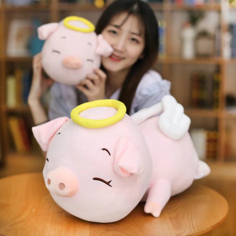 Kawaii Engel Schwein Plüsch