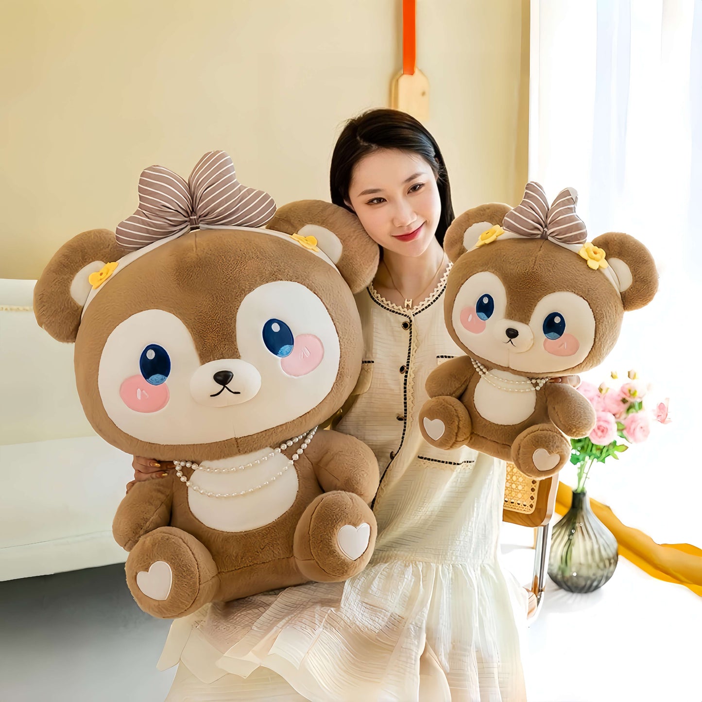 Kawaii Braunbär Plüsch