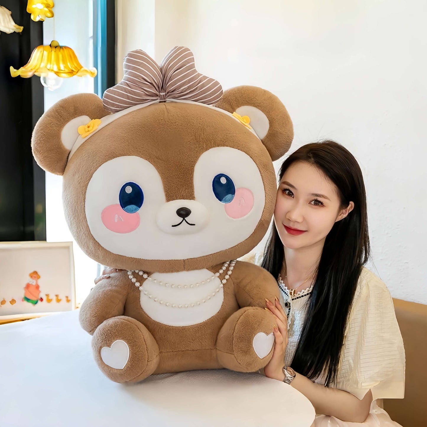 Kawaii Braunbär Plüsch