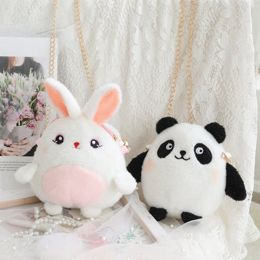 Süße Panda-Bunny Umhängetasche