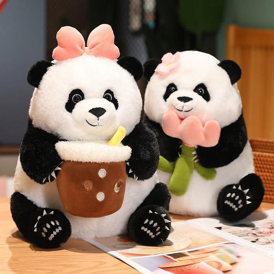 Luna - Kawaii Panda mit Bubble Tea