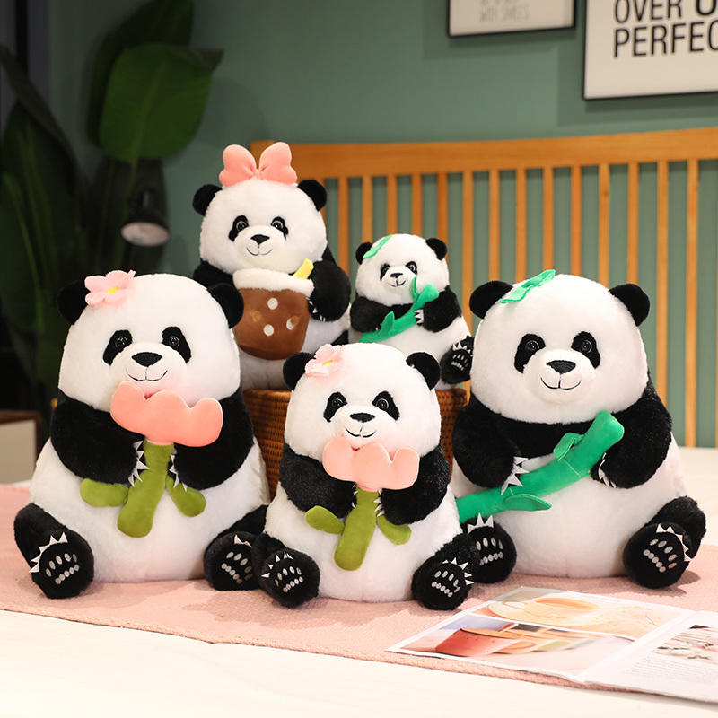 Luna - Kawaii Panda mit Bubble Tea