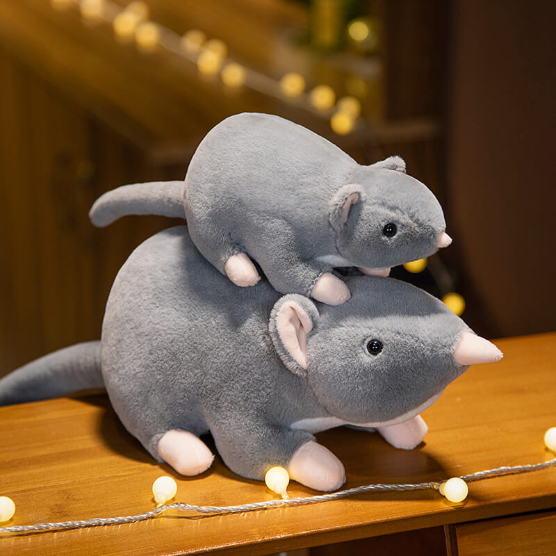 Graue Kuschelmaus