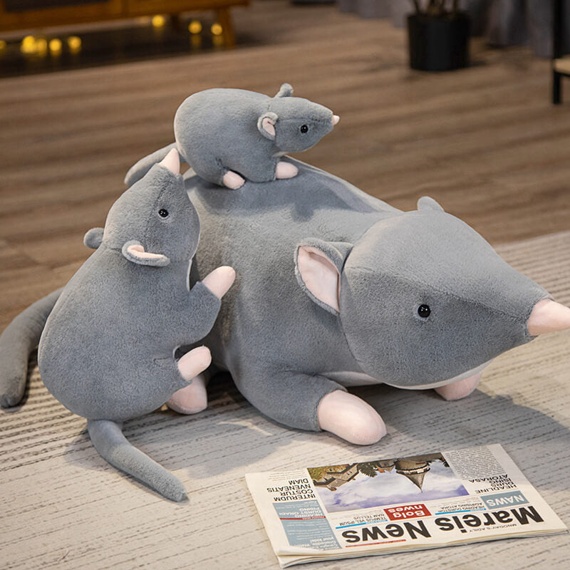 Graue Kuschelmaus