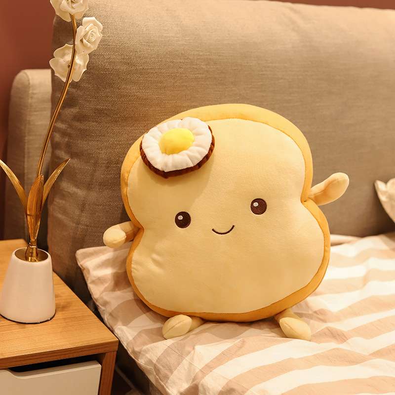 Kawaii Toastscheibe Plüsch