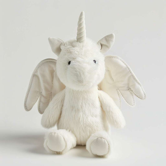 Niedliches Weißes Einhorn