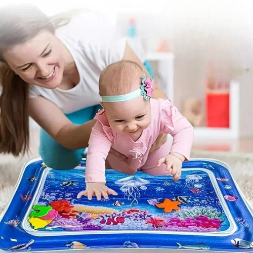 Wassermatte - bauchlagezeit für kinder