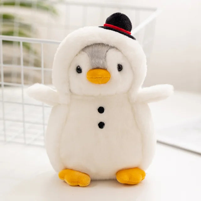 Schneemann Pinguin Kuscheltier