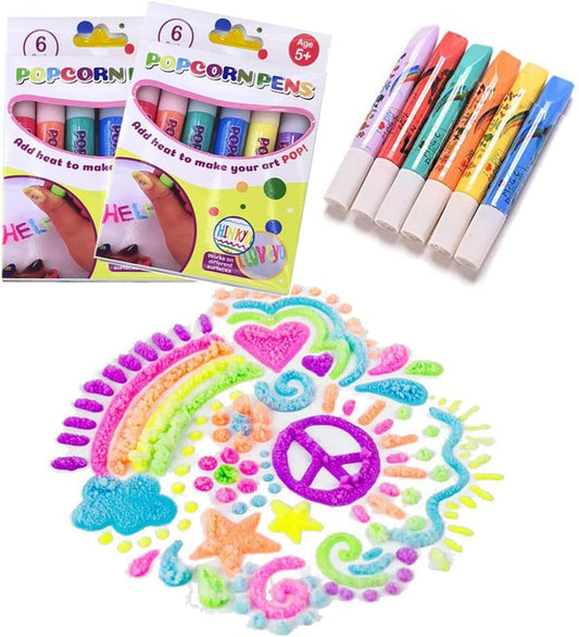 Zauberblasen-Stift - Spiele mit 3D-Kunst - Stift im Popcorn-Stil
