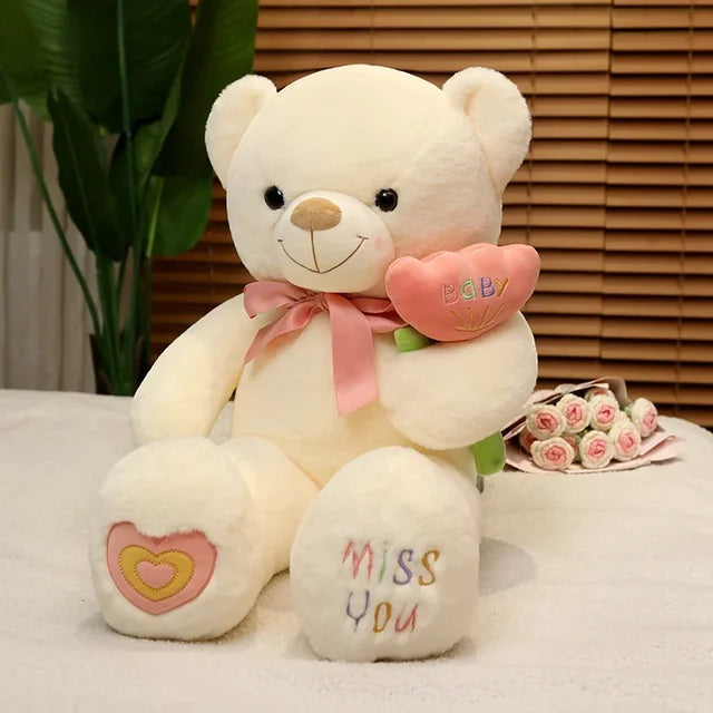 Glücklicher Herz Teddy