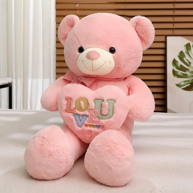 Glücklicher Herz Teddy