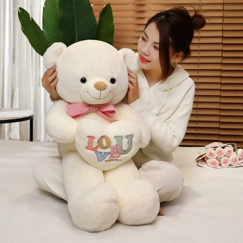 Glücklicher Herz Teddy