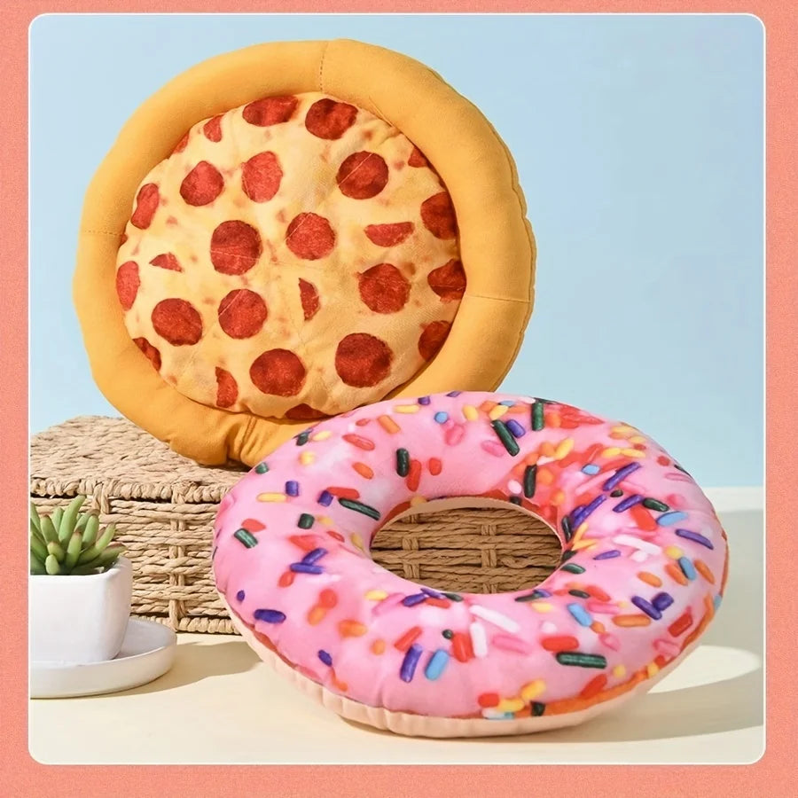 Quietschende Pizza-Spielzeug