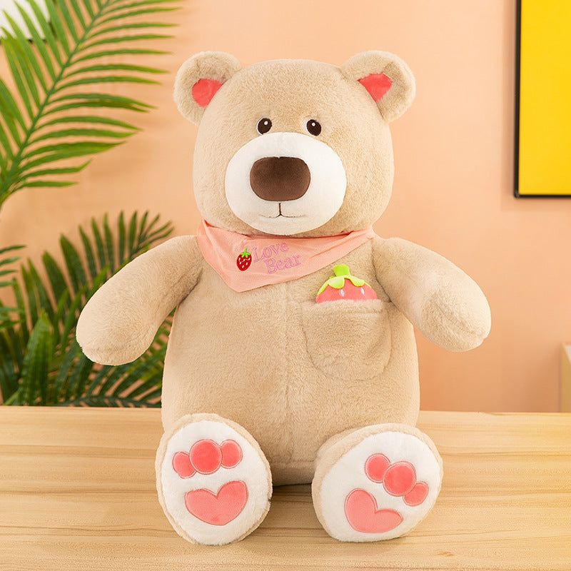 Erdbeer-Herz Teddyfreund