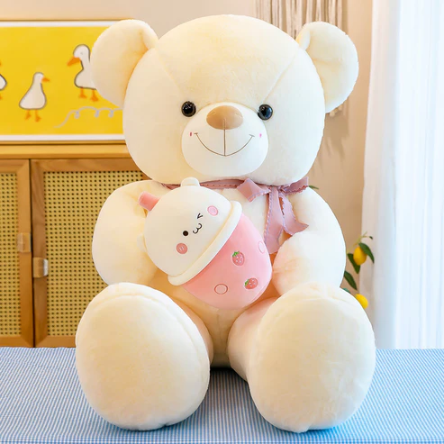 Teddybär mit Bubble Tea