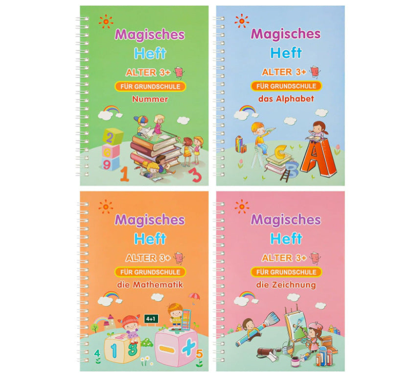 Magische ubungshefte (set mit 4 heften)