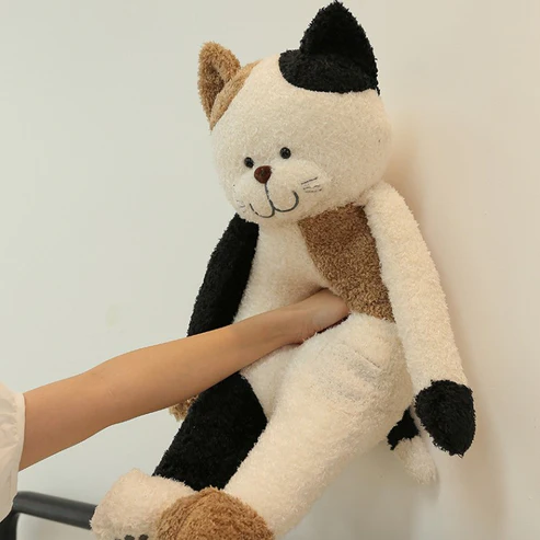 Japanische Süße Plüschkatze - Weicher Kuschelfreund für Kinder