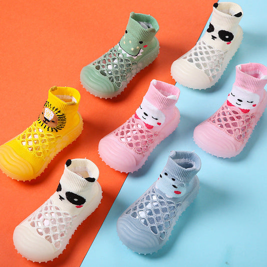 Socken barfuß schuhe für babies im tier design